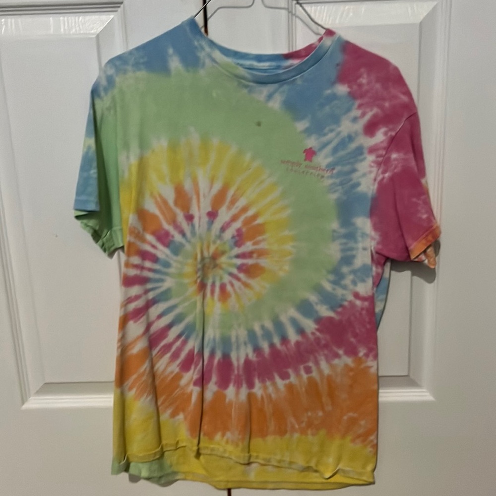 tie dye simply southern t shirt